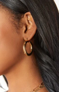 Show Me Your Mumu LUV AJ X SIVAN AYLA Havana Hoop Earrings ~ Gold -Show Me Your Mumu sydni blake giftshopnovember 10.2223041