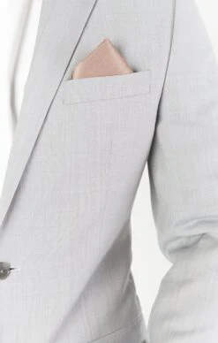 Show Me Your Mumu Sam Pocket Square ~ Rose Gold Solid