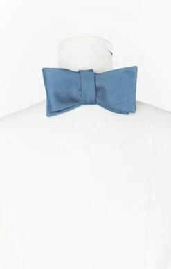 Show Me Your Mumu Josh Bow Tie ~ Slate Blue Solid