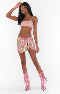 Show Me Your Mumu Billini Andi Fringe Boot ~ Light Pink Metallic -Show Me Your Mumu torijudah 2.736193