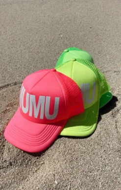 Show Me Your Mumu MUMU Trucker Hat ~ Neon Pink -Show Me Your Mumu truckhat