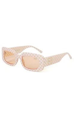 Show Me Your Mumu INDY Sunglasses Dolly Sunglasses ~ Beige Checkered 10 Show Me Your Mumu INDY Sunglasses Dolly Sunglasses ~ Beige Checkered -Show Me Your Mumu unnamed 1