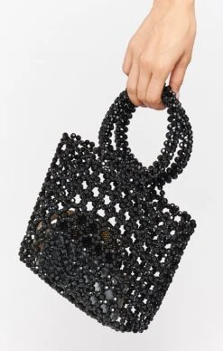 Show Me Your Mumu After Hours Beaded Bag ~ Black