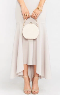 Show Me Your Mumu This Love Round Bag ~ Beige -Show Me Your Mumu winterbridal judahmeggo 9.126888