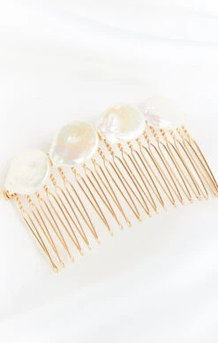 Show Me Your Mumu Rory Ashton Baroque Pearl Hair Comb ~ Gold/Pearl -Show Me Your Mumu winterbridal judahmeggo 9.127377
